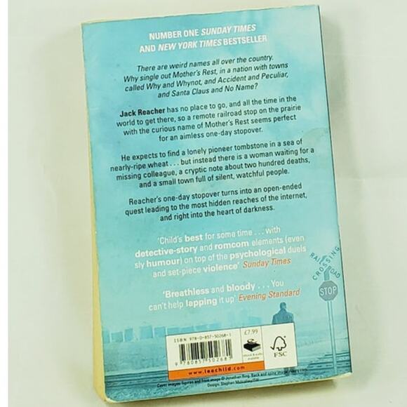 Lee Child Make Me Jack Reacher Thriller Paperback Book - Picture 2 of 4